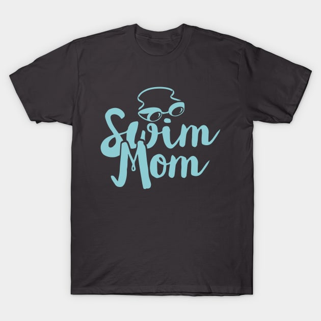 Swim Mom T-Shirt by Pavement Party